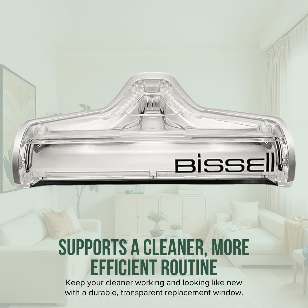 1614244 Foot Window Replacement for Bissell Crosswave Pet Pro Dry/Vac Vacuums Fits Models: 2328, 2305, 2305K, 2303, 2306A, 2306, 23062, 23068, 2551 Series