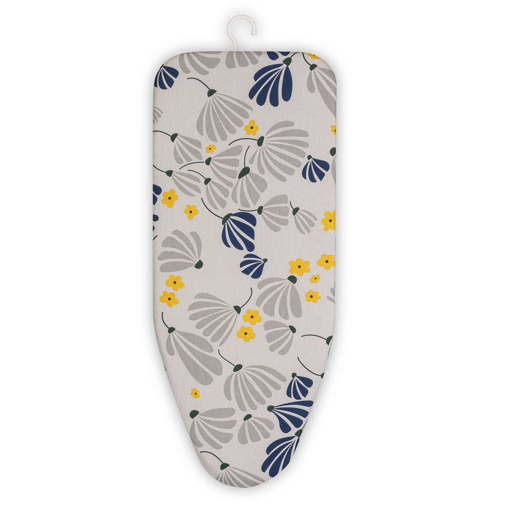 Slieton Tabletop Ironing Board 12"x29" – Portable Folding Ironing Board with Thick Felt Padding, Heat-Resistant Cover, Stainless Steel Legs, Compact & Space-Saving Design (Dandelion)