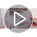 Rustic Metal Patio Sign, 12x6 Inch Vivid Outdoor Wall Decor with Chain