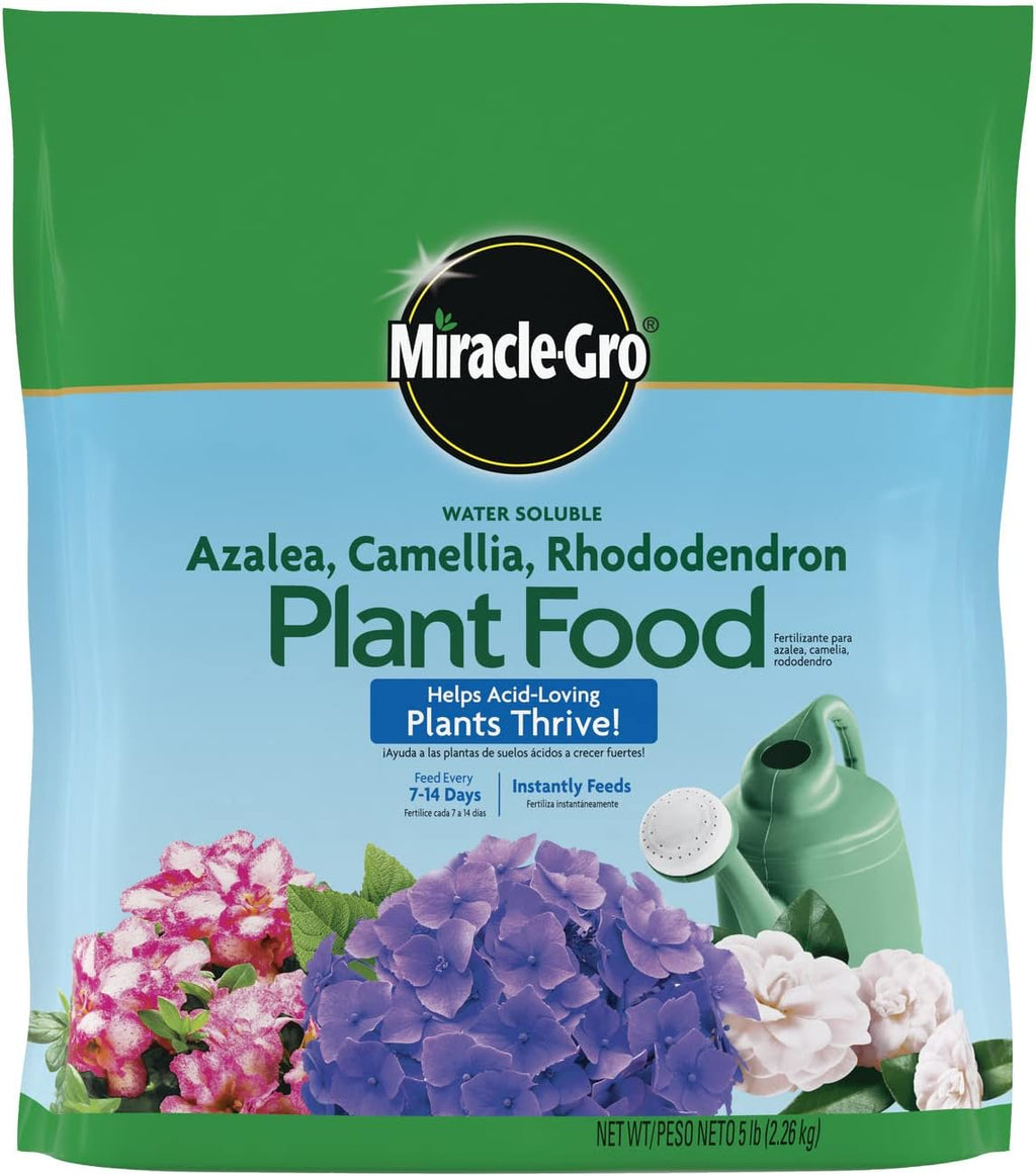 Miracle-Gro Water Soluble Plant Food - Fertilizer for Azaleas, Camellias & Rhododendrons, 5 lb.