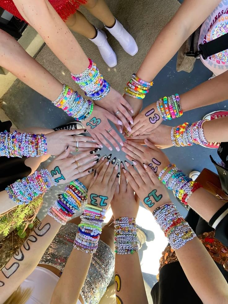 11PCS Friendship Bracelets - Perfect Concert & Party Gifts