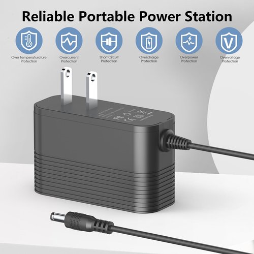 26V Charger for Cordless Vacuum Cleaner Replacement for Tikom V500, Suirviz U8 Cordless Stick Vacuum Cleaner Charger Adapter