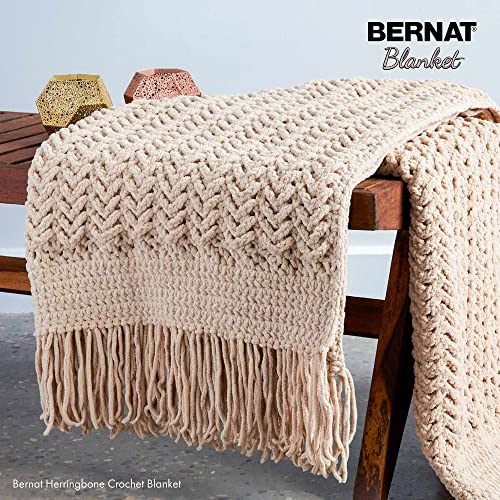 Bernat Blanket Yarn - Harvest Color, 300g Soft Chenille Yarn