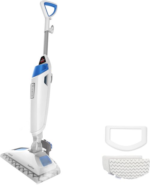 BISSELL Steam Mop 1940A - PowerFresh Floor Cleaner for Hardwood & Tile | Natural Sanitization, 12” Cleaning Path