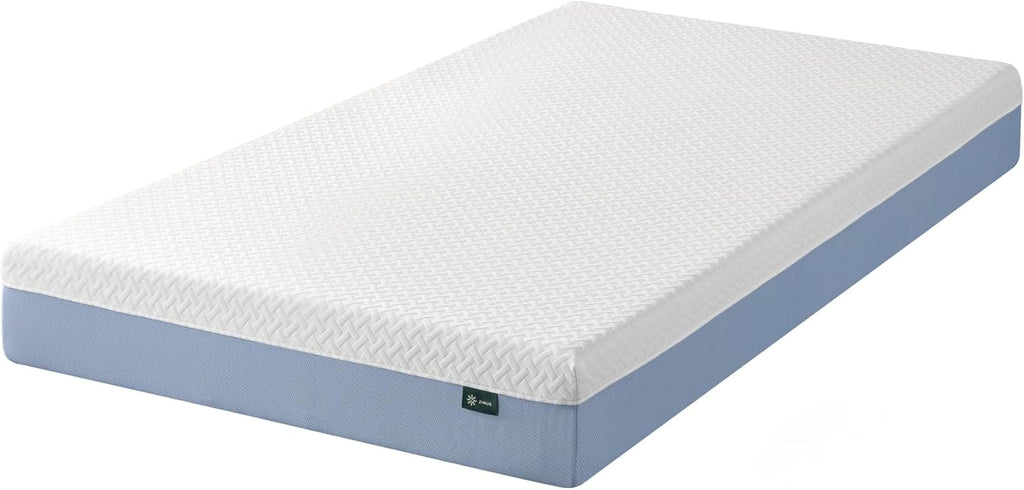 Zinus 8-Inch Twin Memory Foam Mattress - Cooling Comfort, Medium Feel, Fiberglass Free, Certified Safe