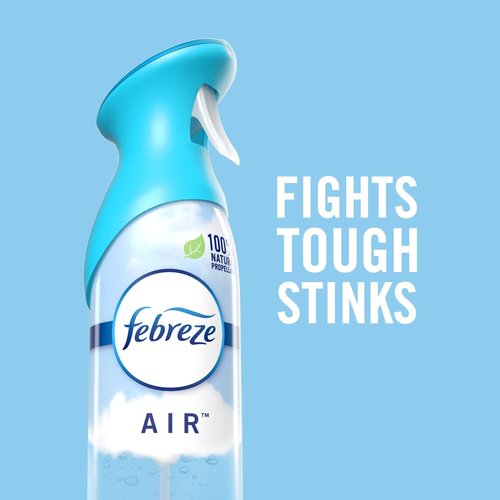 Febreze Air Mist Air Freshener Spray - Odor-Fighting Room Spray | Crisp Clean Scent, 8.8oz (Pack of 3)