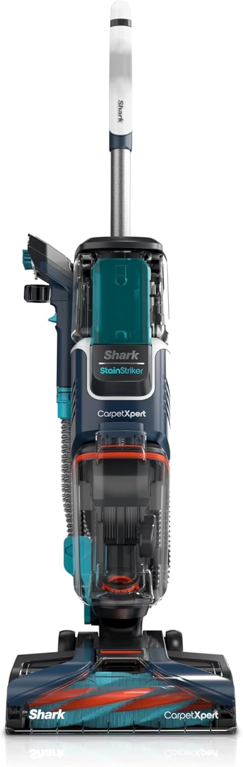 Shark CarpetXpert Upright Carpet Cleaner - Stain Striker for Rugs & Upholstery | Navy Color