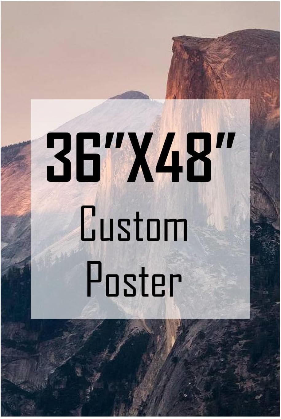 ZXDZSM Custom Canvas Prints - Personalized Wall Art | Upload Your Image, Unframed, 36” x 48”