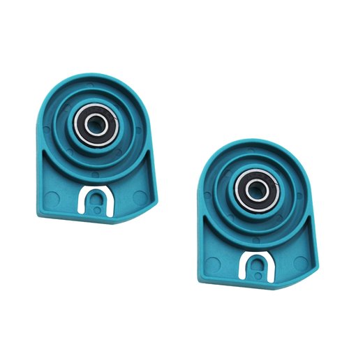 HNF 440013513 Brushroll End Cap & Bearing for Hoover Smartwash Pet Cleaner FH52000, FH52000G, FH52001, FH52001G Compatible with Dirt Devil, and Royal Vacuum Cleaners Parts (Set of 2)