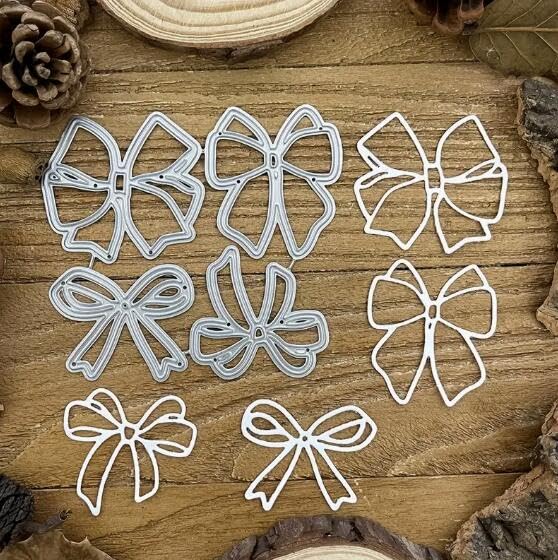 Metal Cutting Dies Bows and Flowers for Scrapbooking and Card Making