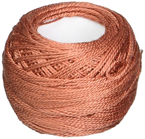 DMC Pearl Cotton Thread Size 8, 95 Yards - Medium Terra Cotta