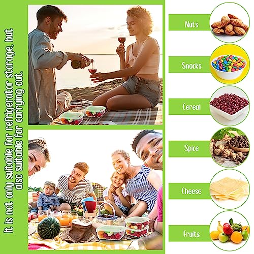 Uiifan 3-Pack Clear Airtight Cheese Storage Containers - 22 oz
