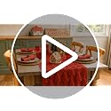 Christmas Faux Fur Table Runner Red 13x108 Inch Holiday Decor