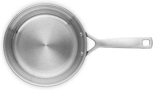 Le Creuset Stainless Steel Fry Pan - Classic 3-Ply Design, 8-Inch Size for Perfect Cooking