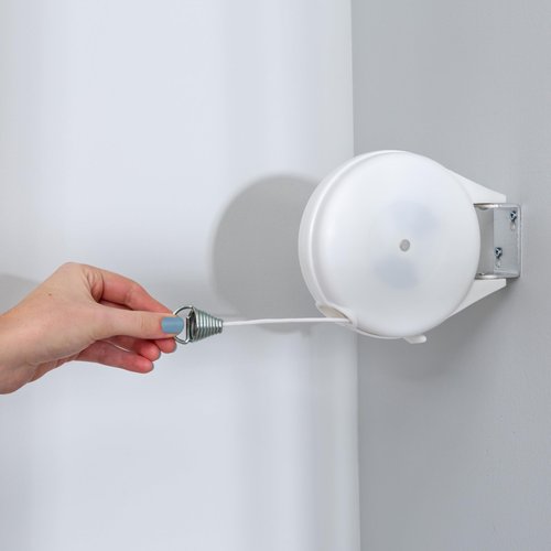 Honey-Can-Do Retractable Clothesline DRY-01113 White