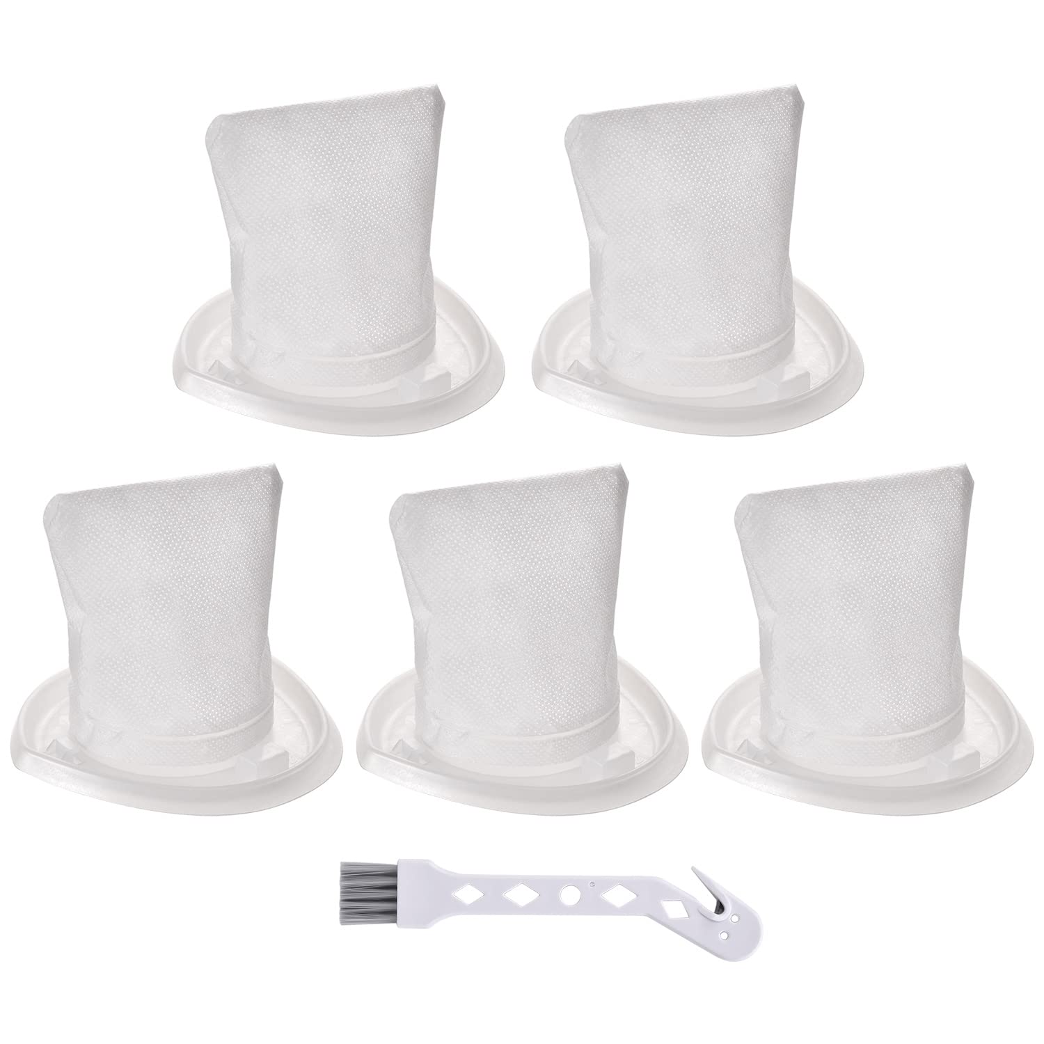 Anewise EVF100 Filter Replacement for Black and Decker HNV220B HNV215B HNV115J HNV115B BDH1200NVAV BDH7200CHV BDH9600CHV Hand Vacuum, Replace Part # 90590689, 5 Pack, Not for HNVC220B