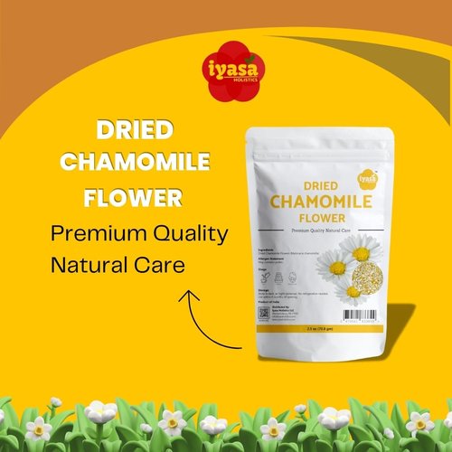 Iyasa Holistics Premium Quality Dried Chamomile Flowers 2.5 Ounce