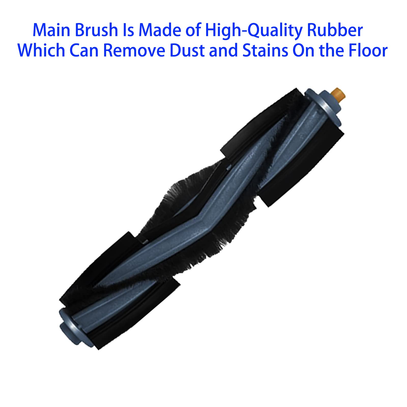 DEEBOT X1 Series Replacement Accessories Set Fit for ECOVACS X1 Omni /X1 TURBO /X1 Plus Robot Vacuum Include 1 Main Brush 8 Side Brushes 4 Filter Parts