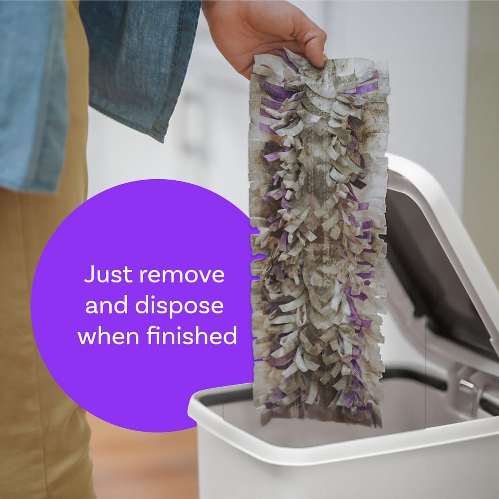 Swiffer PowerMop Mopping Pad Refills - Multi-Surface Floor Cleaning, 10 Count