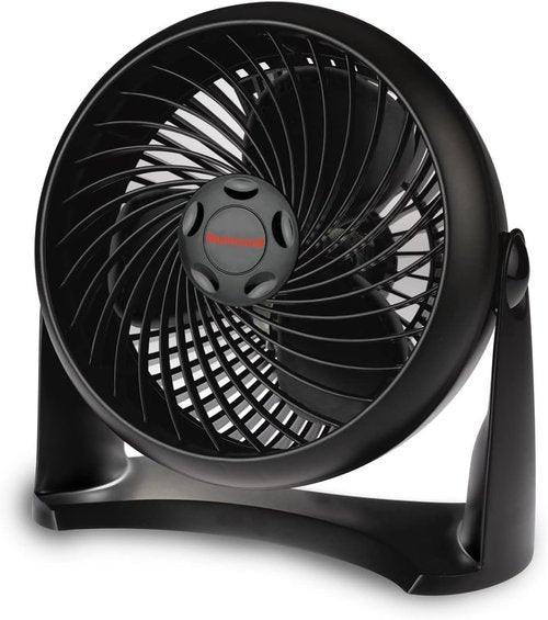 Honeywell HT 900E Turbo Fan - Powerful & Quiet Operation | Sleek Black Design