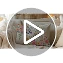 Easter Bunny Decorative Pillow Cover 12x20 Inch - Holiday Decor