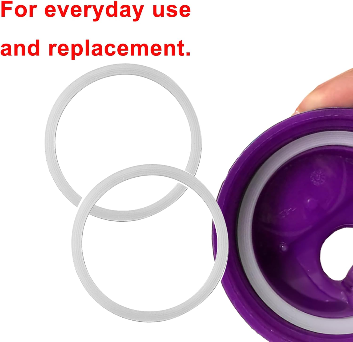Owala | 6-Pack Replacement Water Bottle Gaskets - Durable Silicone Lid Seals for Perfect Fit