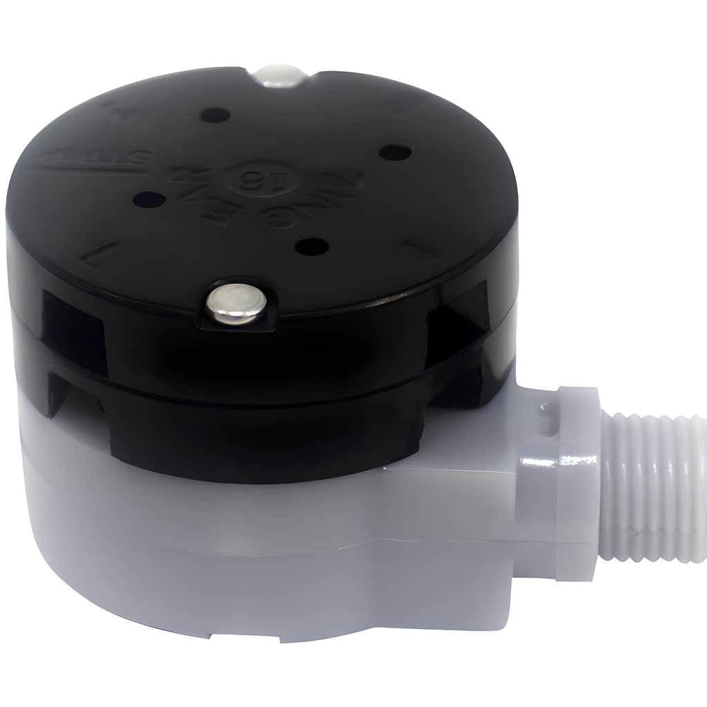 ZE-208D 3 Speed 5-8 Wire Pull Chain Ceiling Fan Switch Replacement Repair Kit Dual Wafer Design 3 Way 4 Position Rotary Motor Controller 3A250VAC 6A125VAC - Bronze Finish