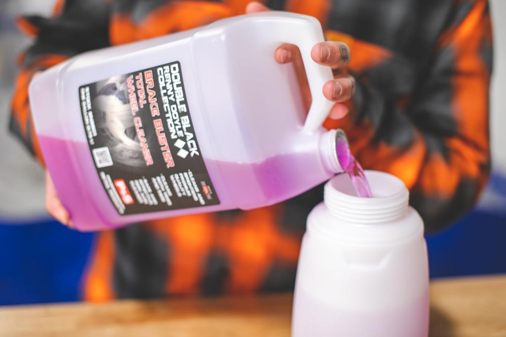 P & S Professional Detail Products - Brake Buster Wheel & Tire Cleaner - Non-Acid Formula, Safe for All Wheel Types - 1 Gallon