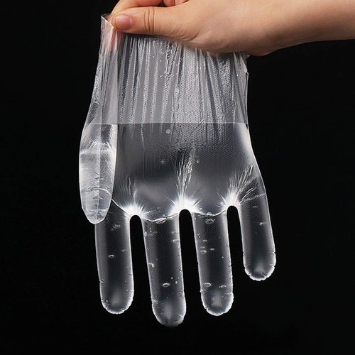 HLIN 1500 Pcs Plastic Gloves Disposable - Food Prep Gloves Disposable Transparent for Food Service, Cleaning, One Size Fits Most