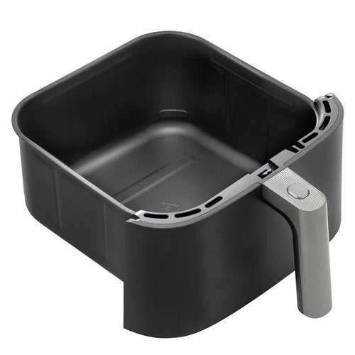 COSORI Turboblaze 6Qt Air Fryer Original Basket, Replacement Accessories for CAF-DC601-KUS Air Fryer, Ceramic, Non-Stick, Dishwasher-Safe, CRP-DC601RB-KUS, Dark Grey