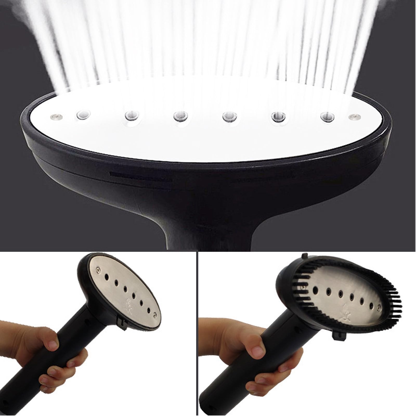 Fearet 6-Holes Stainless Steels Long Steam Nozzle Universal Garment Steamer Electric Iron Ironing Head Household Ironing Machine Steam Handle