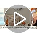 RABUSOFA Fall Pillow Covers 18x18 Inch Set of 2 - Rust