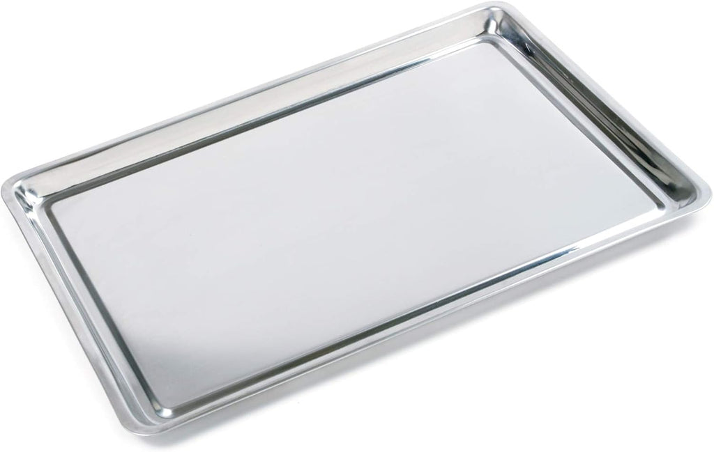 Norpro Stainless Steel Jelly Roll Baking Pan - Durable Chrome Finish | 15" x 10" x 1" Size