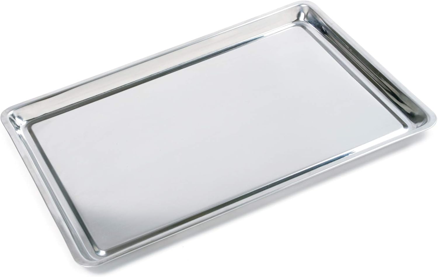 Norpro Stainless Steel Jelly Roll Baking Pan - Durable Chrome Finish | 15" x 10" x 1" Size