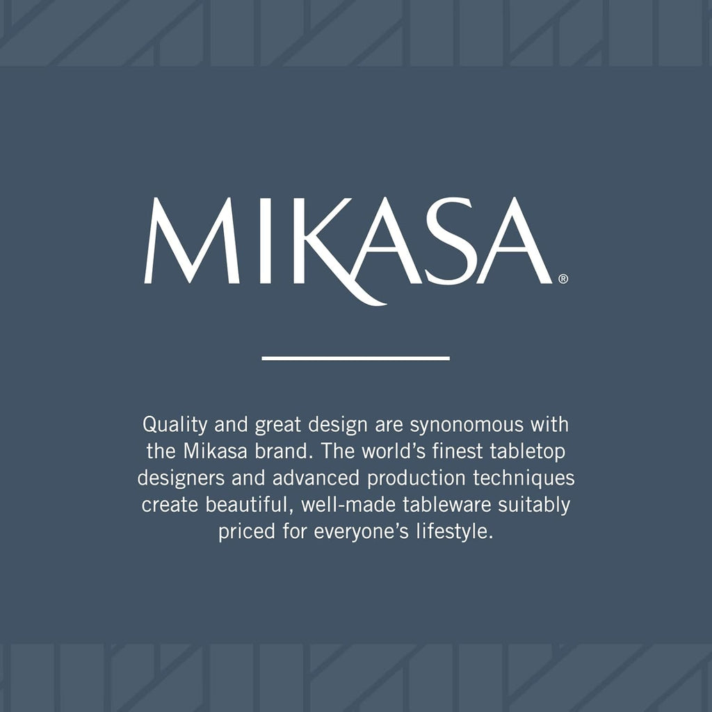 Mikasa Satin Loft 65-Piece Flatware Set - Elegant 18/10 Stainless Steel Silverware for 12 | Durable Forks, Knives & Spoons