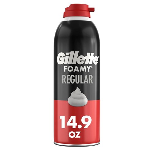 Gillette Classic Shave Foam - Quick & Smooth Shaving Protection for Men | 14.9 Oz