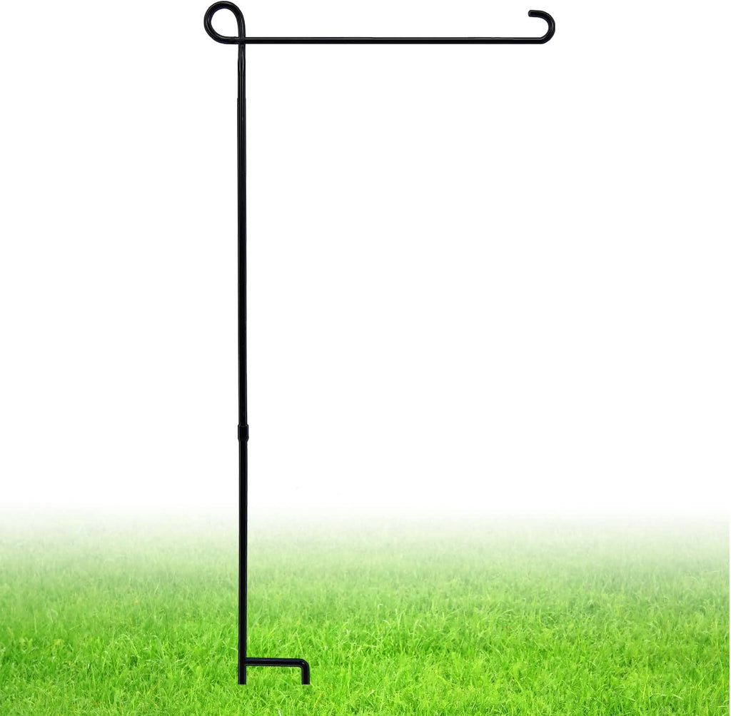Skiennix Garden Flag Stand - Premium Metal Holder for Seasonal Flags | Weather-Proof & Sturdy Design