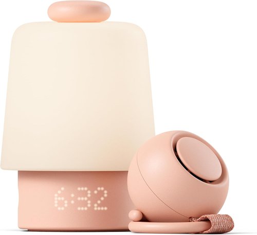 Hatch Baby Sleep Bundle - Home & Travel Sound Machines | Expert Sleep Support | Includes Hatch Baby & Portable Hatch Go (Peach)