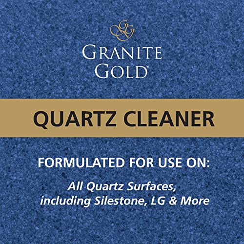 Granite Gold Quartz Countertop Cleaner | 24 oz Streak-Free Spray