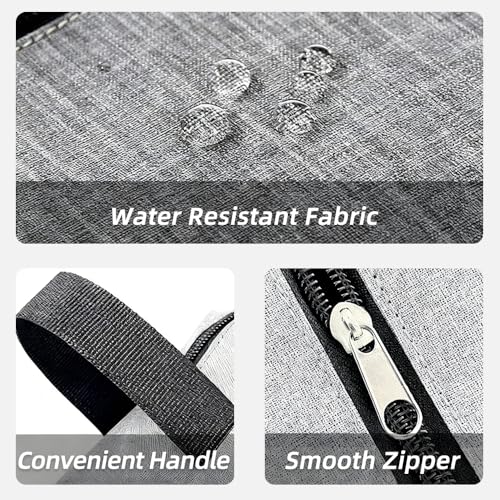 DSYSC Water-Resistant Travel Toiletry Bag & Makeup Pouch for Men and Women