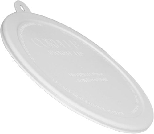 Corelle 418-PC Cereal Bowl Set - 18oz White Bowls with Lids (4-Pack) for Easy Storage