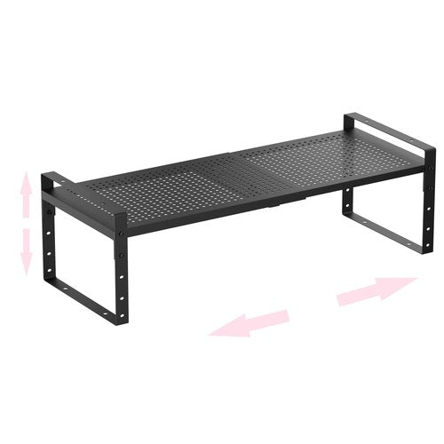 Asiingkel Multi-Functional Metal Shoe Rack, Space-Saving, Perfect for Entryway, Closet, Bathroom, etc. - Sturdy and Durable, High Weight Capacity（1PACK/Black/Large