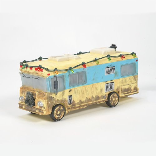 Department 56 | National Lampoon's Christmas Vacation Cousin Eddie's RV Lit Figurine - 7.87 Inch, Multicolor