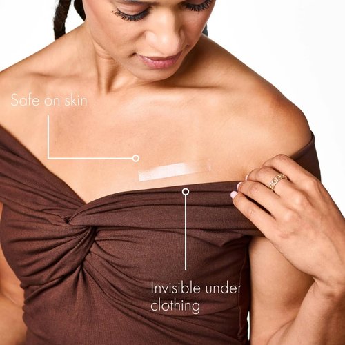 Fearless Tape - Double-Sided Clothing Adhesive | Clear Fabric Tape for All-Day Hold (50 Strips)