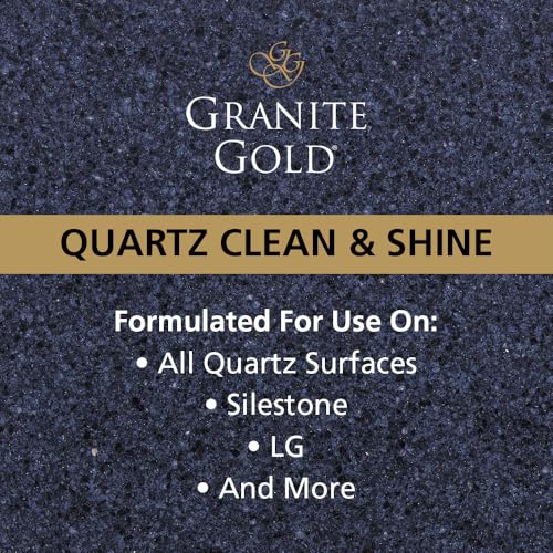Granite Gold Quartz Clean & Shine 64oz Refill - 2-in-1 Cleaner & Polish