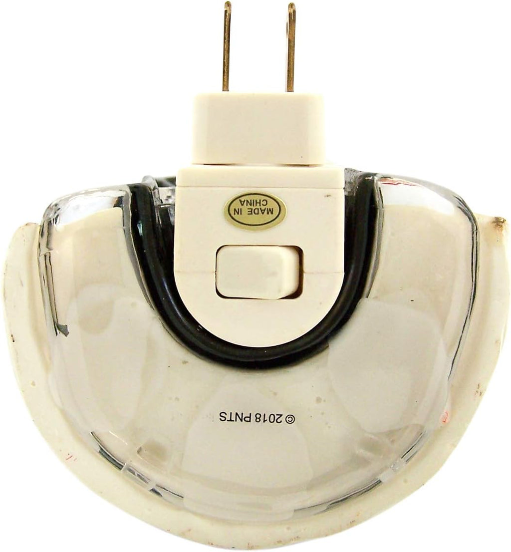 Roman | Charlie Brown & Snoopy Flicker Night Light - 8.25 Inch Decorative Lamp