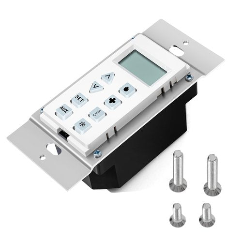 Fenglesha HTI-12-007 Wall Switch Wall Control Assembly Compatible with Heat N Glo, Heatilator, QuadraFire Gas Fireplaces, Used for Both NG and LP Units