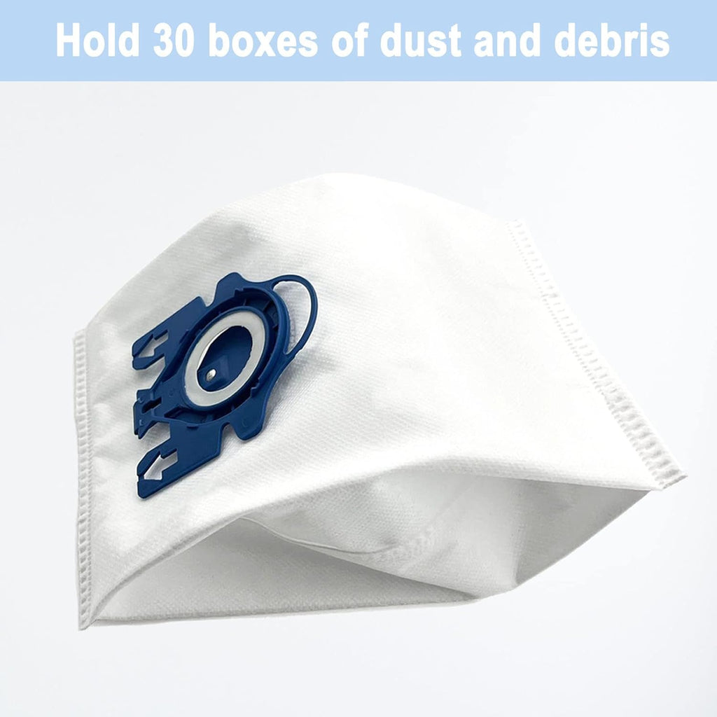 Miele 16-Pack AirClean 3D GN Vacuum Cleaner Bags - Compatible with Classic C1, Complete C1-C3 & More