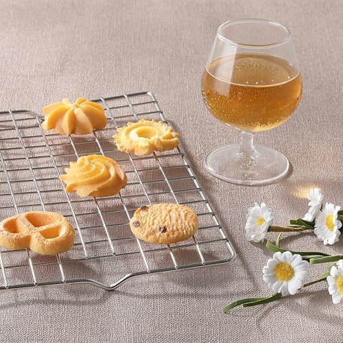 304 Stainless Steel Cooling Rack for Baking & Roasting | 10" x 15"