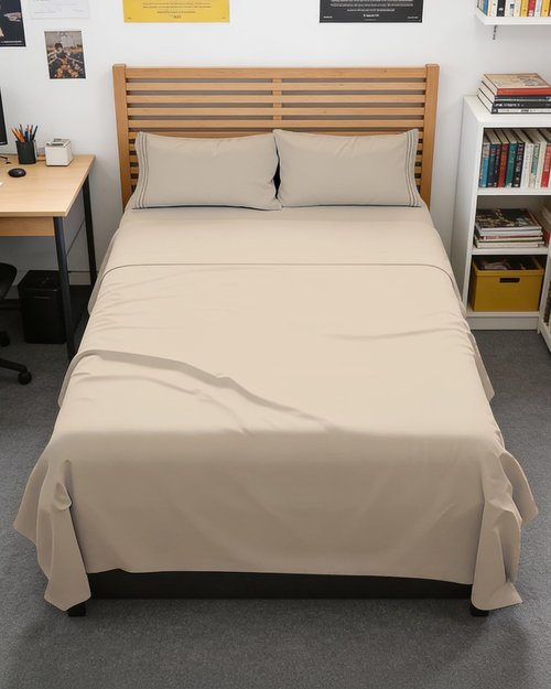 Full XL Bed Sheet Set - 4 Piece Soft, Breathable & Cooling Bedding - Hotel Luxury for All Ages | Deep Pockets, Fade & Wrinkle Free - Wheat